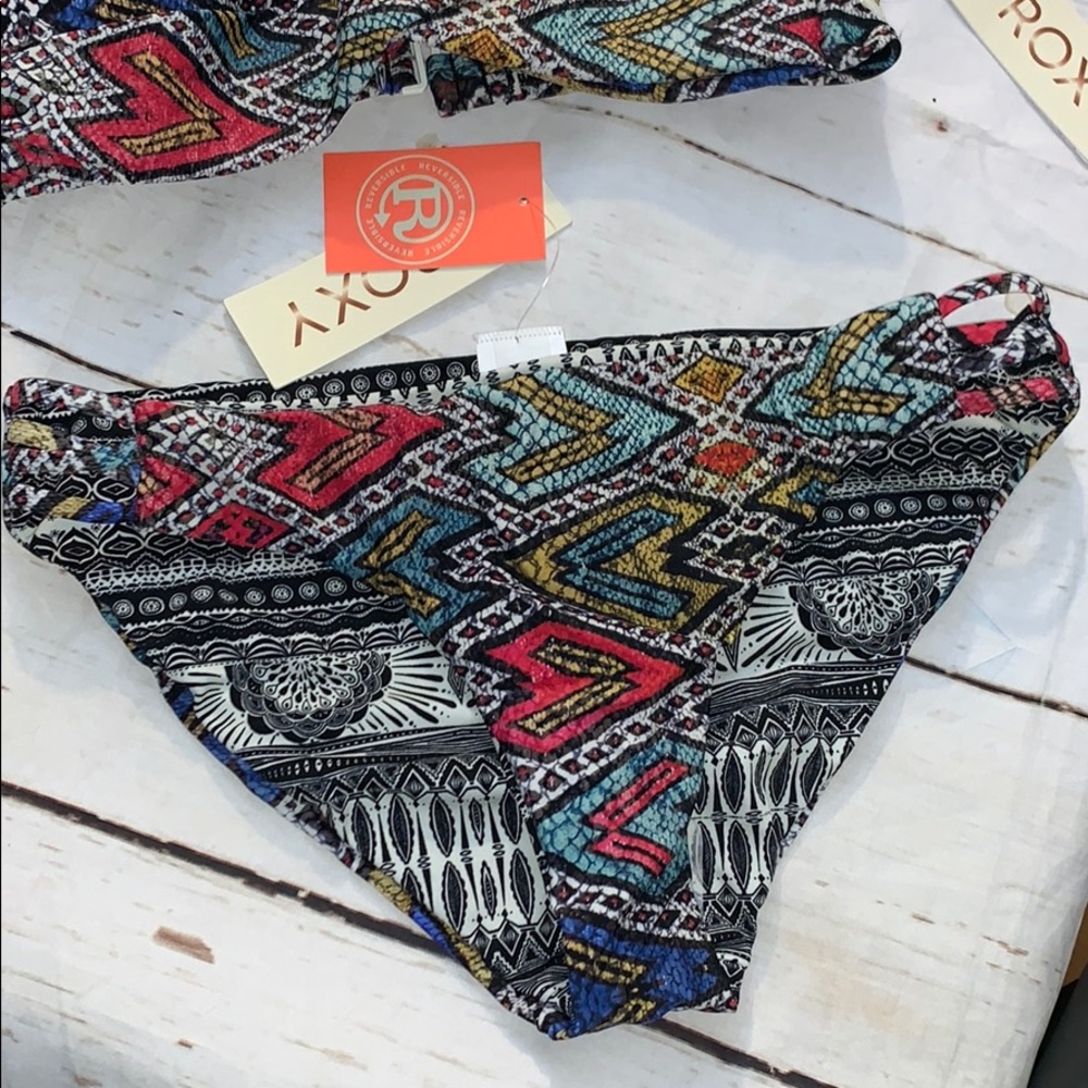 Roxy women’s poetic Mexican wrap bikini set 🔥 - Picture 2 of 5